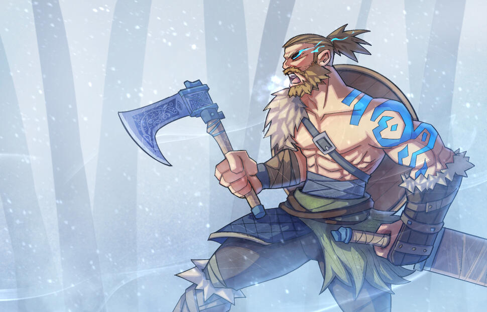 Frozen Viking