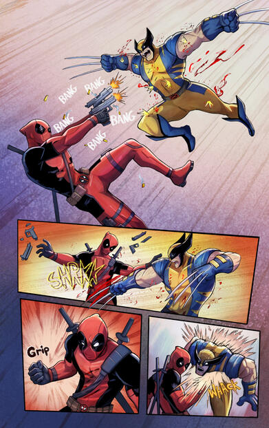 Deadpool vs Wolverine
